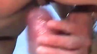 Old and young piercing pussy fucking mature cock sucking cum in mouth