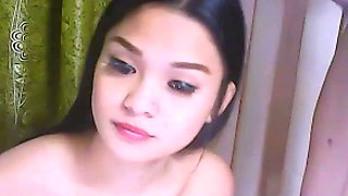 Sexy and Petite shemale loves sucking cock
