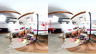 Behind The Scenes - Big Tit Bbw Voyeur - Sexlikereal