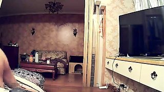 Sexy slim Oriental babe gets rammed doggystyle on hidden cam