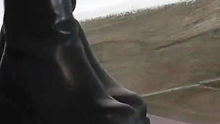 The Orgasm of a Slave Under Mistress Cassy's Boots