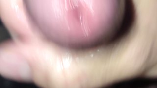 Huge Cumshot on Feet After Blowjob From Latina Wife While She Wears Stockings and Sexy Lingerie