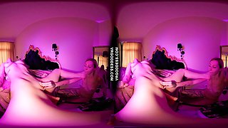 Melonie Gets Her Pussy Banged Out By The Fucking Machine And Bleika Rubs Her Clitoris