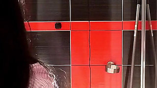 Petite Brunette College Girl Prom Queen Gets Her Panties off in the Bathroom to Flash Pussy and Naked Ass