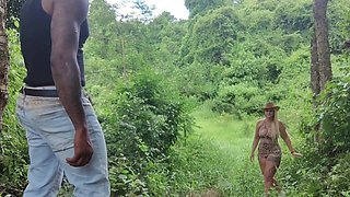 Wild Sex Outdoors - Tourist in the Forest Fucks the Ass... Huge Anaconda, Left It All Broken to the Extreme