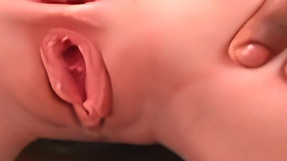 Horny Xandy Anal Gape and BBC Double Penetration