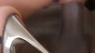 Interracial Porn with Latoya a Slut No Longer a Virgin with Two Nice Big Perky Tits and Brunette Hair