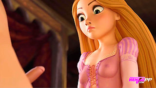 Rapunzel's Royal Demands - How the Lonely Princess Entertains Her Guests in Private