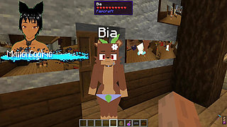 The Jenny mod Fapcraft Minecraft - Its Bia the cute girl being fucked in different positions and being cute sucking dick