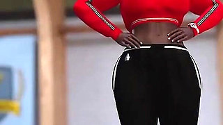 Taboo University #02 - Goth 18 Year Old Gives Me a Handjob in the Shower