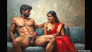 I fucked my sister&#039;s friend in the kitchen and cummed on her plate