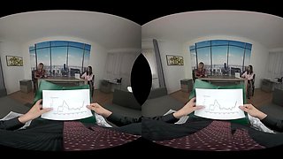 Klarisa Leone And Kristina Grace: Office Milfs - Sexlikereal