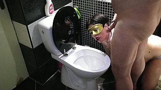 Slave Slut Mouth Served as a Toilet