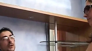 Amateur Italian Swingers Group Sex Orgy with Hairy Housewife Cumshot