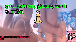 Boss and Female Worker Romantic Sex for Content