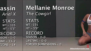 Ariel "the Assassin" X (1-0) Vs Mellanie "the Cowgirl" Monroe (0-0)