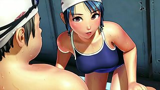 Swim meet and fuck