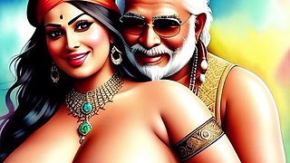 AI Generated Uncensored Images Of Sexy Indian Women With Pirates Of the Caribbean