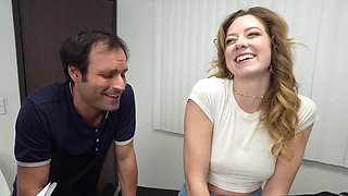 Two hot nurses, River Lynn and Kitty Valance, are caught in a steamy moment.