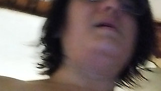 Chubby MILF with Big Tits Pissed in the Bath