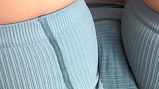 Wet My Gym Shorts with Hot Nipple Play