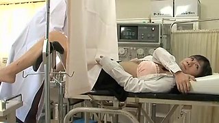 Lesbian Gynecologist  Voyeur Japanese Strap-On: Big Tits, Asian  Toy Porn