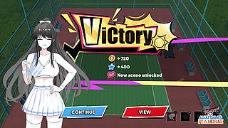 Ep15: Hentai Scenes with Kim, Bridget and Sania - Academy Love Saga: Tennis Angels Ex