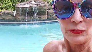 Gorgeous Mature Blonde Solo Masturbation