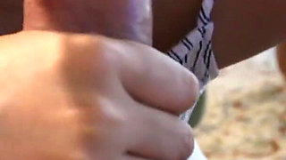 Cute Chinese Girlfriend POV Blowjob Watching TV, Soft Moaning, Cum in Mouth Cumshot