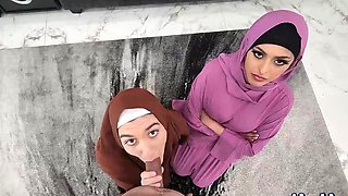 Sophia Leone and Aubry Babcock HIJAB Sex