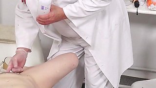 Lara Crow Gets a Vaginal Lavage at the Doctor's Office