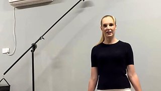slut his tall blonde fetish flashing ass on live webcam