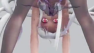 Mmd Brown Eyed Girls; Sheer Dress; See-through Heels; Black Stockings