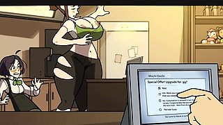 Hentai chick enjoys anal sex at the gym