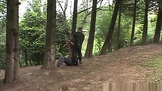 Fucked in exhib forest by straight military boy - StraightFuckingBoy