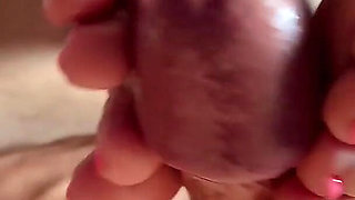 Very Close up Sexy Oiled Soles Footjob Footfetish