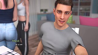 Porn games, romantic kiss, cougar