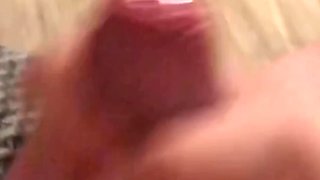 Jerking off on the Toilet