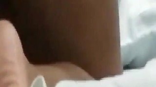 Cuckold Husband Films His Wife Fucking with Her Black Friend at Missionary Position
