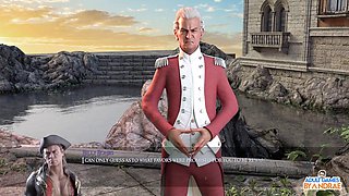 Horny game, whisper, on the street