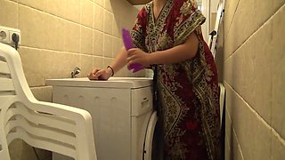 Horny Stepmom Tells Stepson To Lick Her Pussy In The Kitchen 5 Min