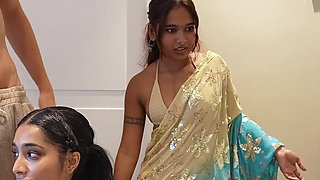 Interracial Foursome with Two Indian Friends - Mia Z - Yasmina Khan