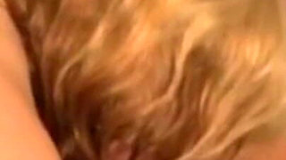 Big natural boobs blonde milf pussy fucking in the bathroom