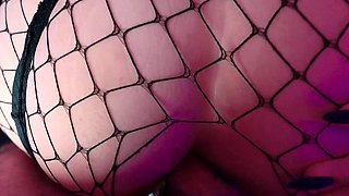 Slut gets ass fucked and filled with cum