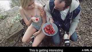 Melissa Benz Lesbian Action After A Photo Shoot