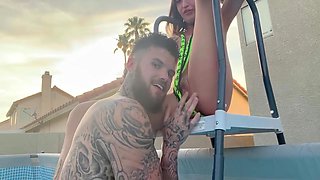 Paying The Pool Boy (tease Video) 10 Min - Anna Chambers