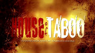 Boundage with mouth & pussy fucking