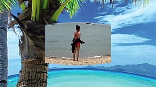 Skinny Asian Bargirl Spotted on a Beach and Banged in Hotelroom