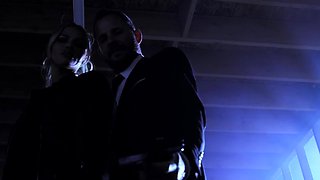 Scott Nails' Wild Office Passion with Blonde Seductress