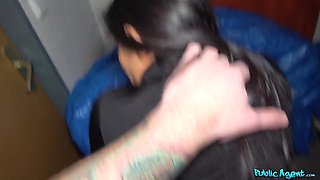 Martin Gun & Suzie Q in Hot Thai In Gas Station Toilet Fuck - PublicAgent